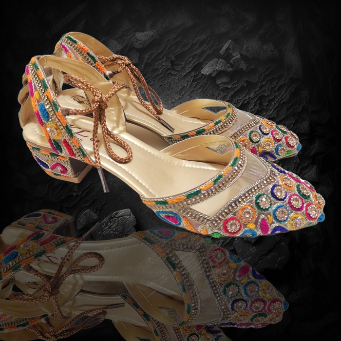 Intricate Hand crafted Sandal Gauhar