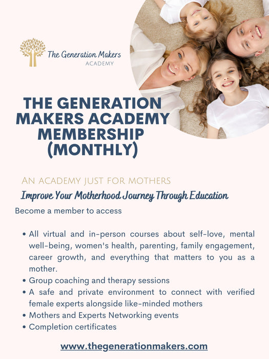 The Generation Makers Monthly Membership