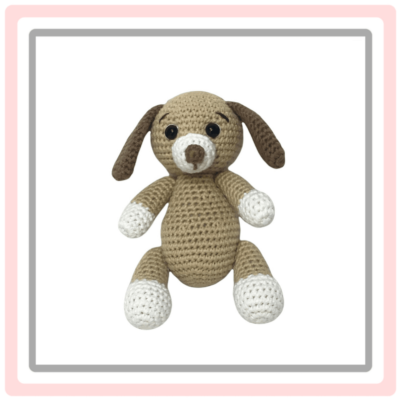 Amigurumi  Dog and Teether