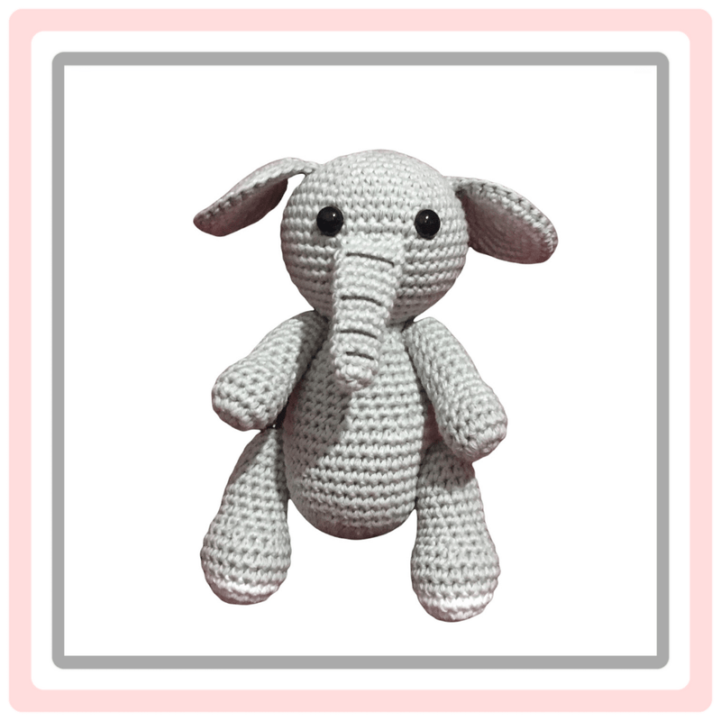 Amigurumi  Elephant and Teether