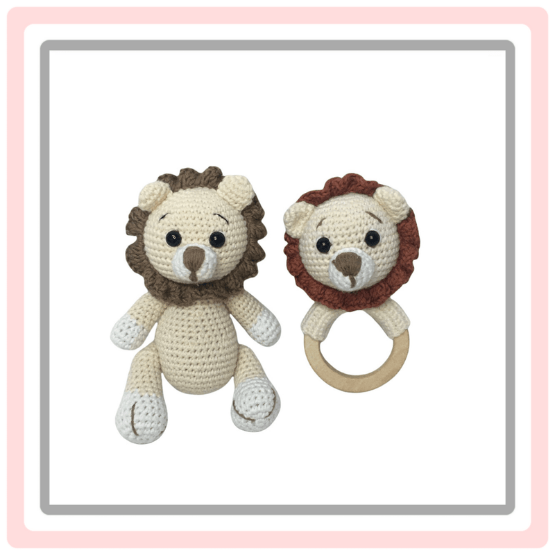 Amigurumi  Lion and Teether