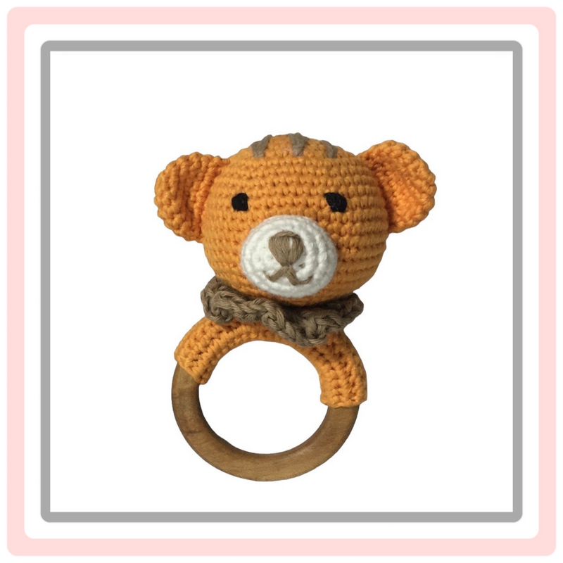 Amigurumi  Tiger and Teether